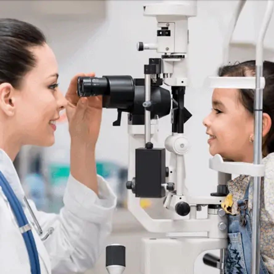 pediatric eye exam in Kent