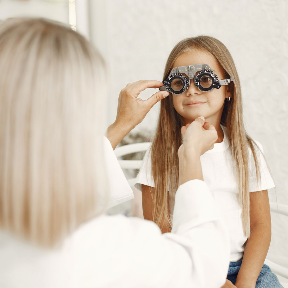 eye exam for kids in Kent